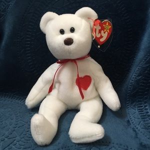 ❤️Vintage Valentino Beanie Baby with Errors❤️